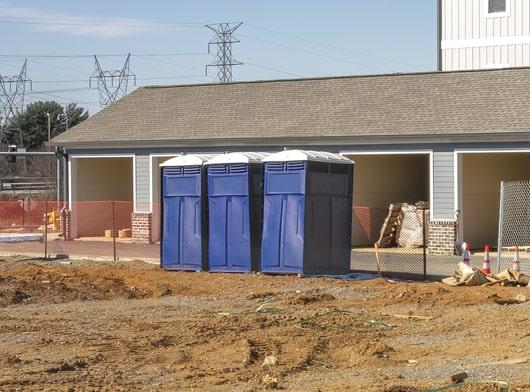 the number of construction portable restrooms needed for a work site depends on the size and period of the project, as well as the number of staff members on site